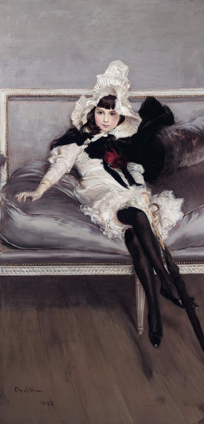 Retrato de Giovinetta Errazuriz de Giovanni Boldini